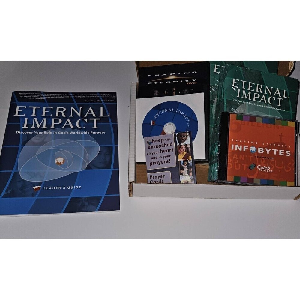 Eternal Impact Your Role God's Purpose Leader's Guide Workbook DVD Caleb Project